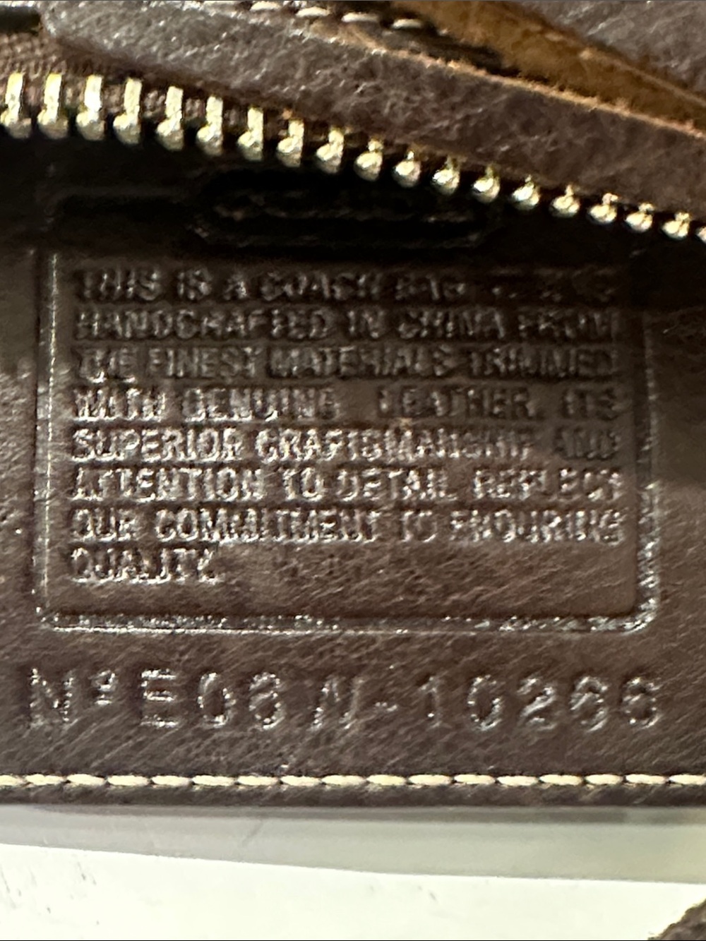 Coach Y2K Signature C Crossbody with Suede, Snakeskin and Patent - Picture 8 of 10
